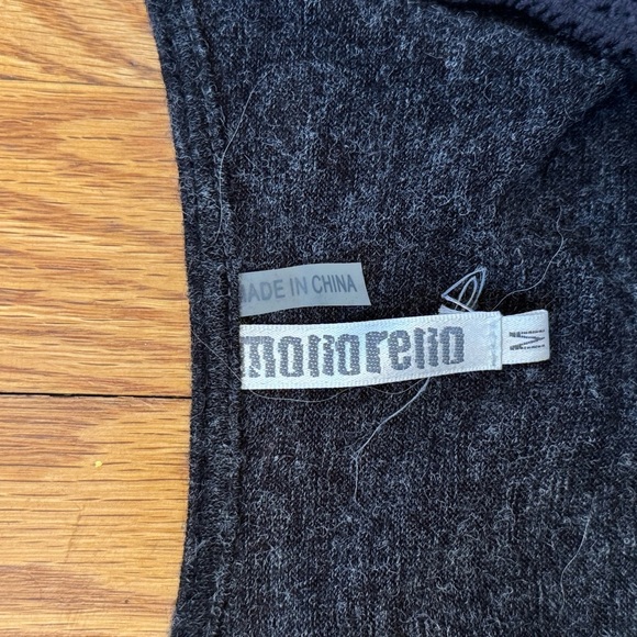 Monoreno Dark Gray Lace Long Sleeve Dress Women’s Size Medium - Picture 8 of 12